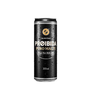 Cerveja Proibida Puro Malte Lata 269ml